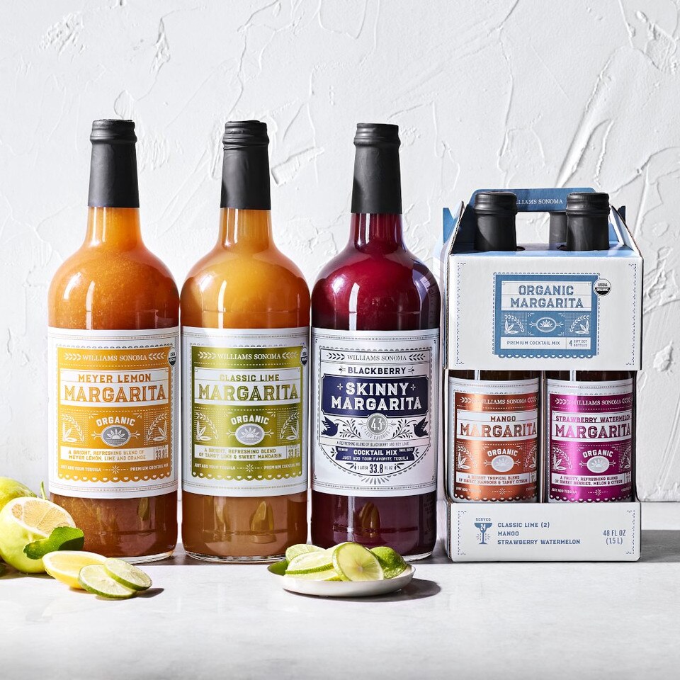 Williams Sonoma Organic Margarita Mix, Classic Lime Williams Sonoma